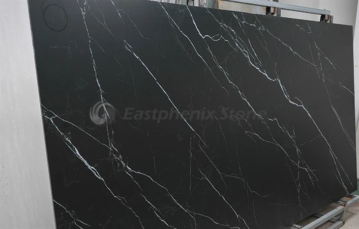 black sintered stone large panels